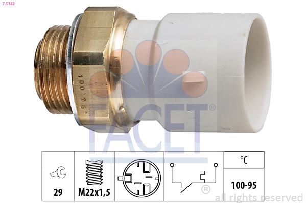 Temperature Switch, radiator fan