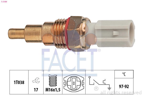 Temperature Switch, radiator fan