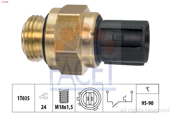 Temperature Switch, radiator fan
