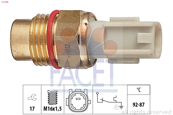 Temperature Switch, radiator fan