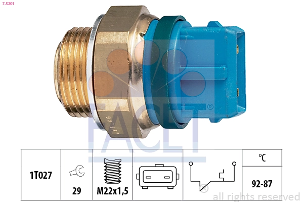 Temperature Switch, radiator fan
