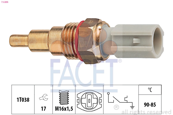Temperature Switch, radiator fan