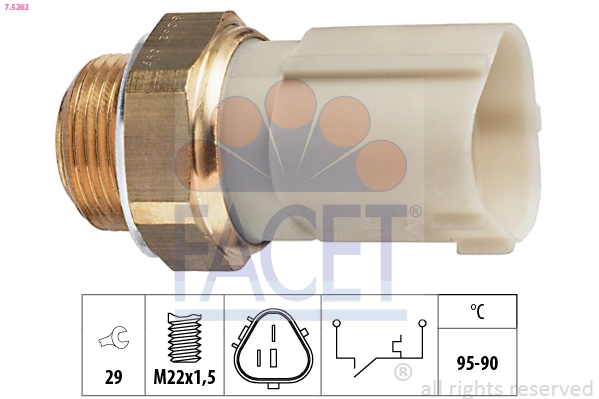 Temperature Switch, radiator fan