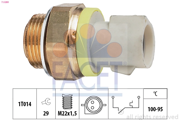 Temperature Switch, radiator fan