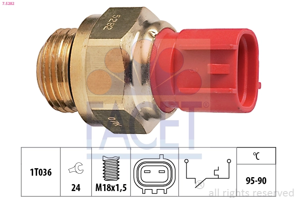 Temperature Switch, radiator fan