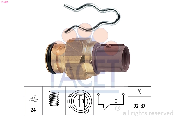 Temperature Switch, radiator fan