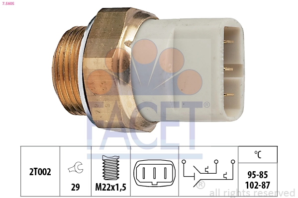 Temperature Switch, radiator fan