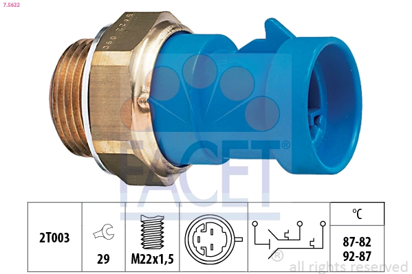 Temperature Switch, radiator fan