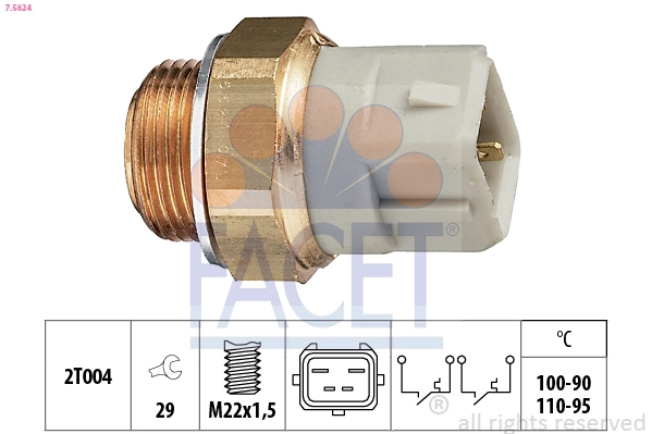 Temperature Switch, radiator fan