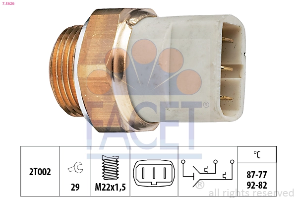 Temperature Switch, radiator fan