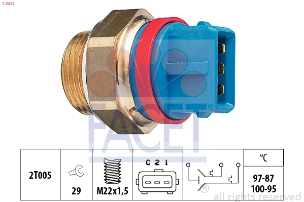 Temperature Switch, radiator fan
