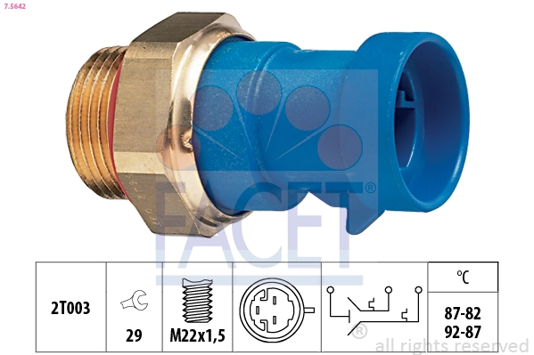 Temperature Switch, radiator fan