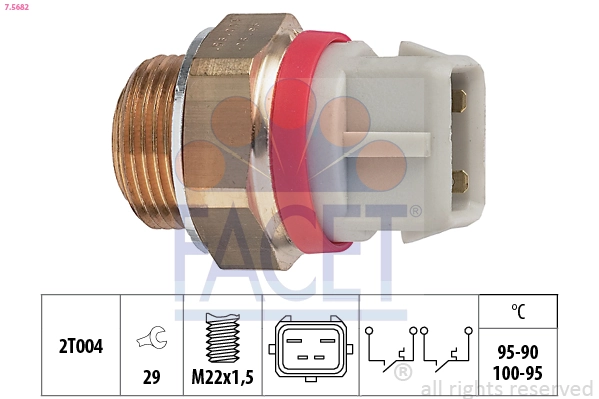 Temperature Switch, radiator fan