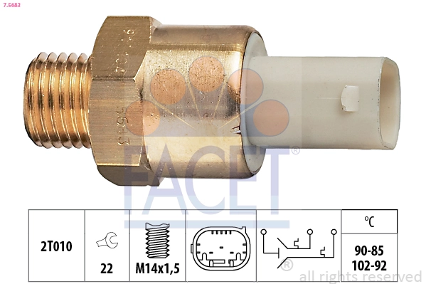 Temperature Switch, radiator fan