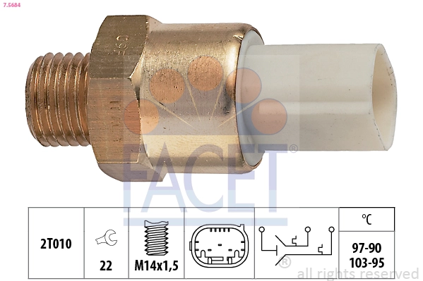 Temperature Switch, radiator fan
