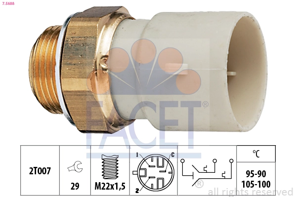 Temperature Switch, radiator fan