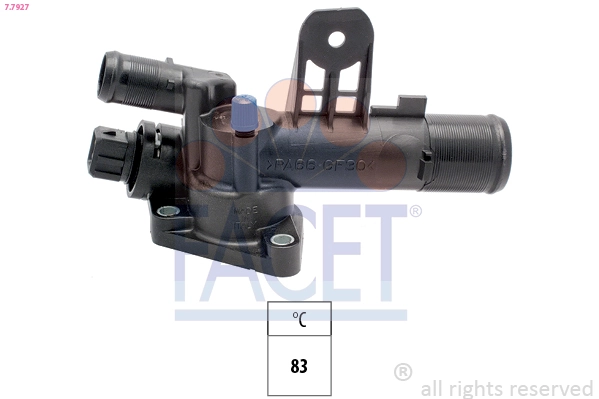 Thermostat, coolant