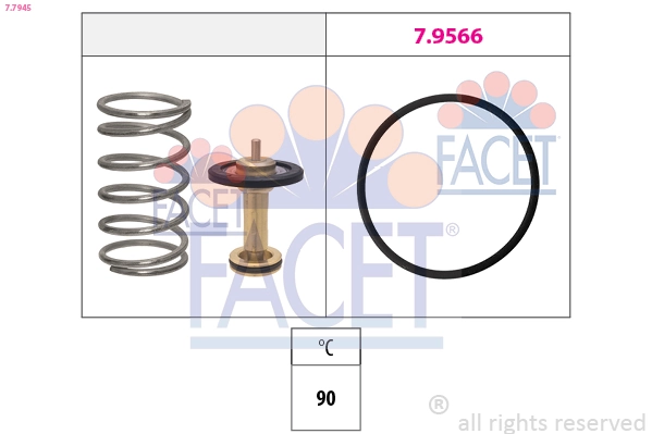 Thermostat, coolant