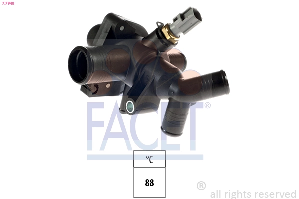 Thermostat, coolant