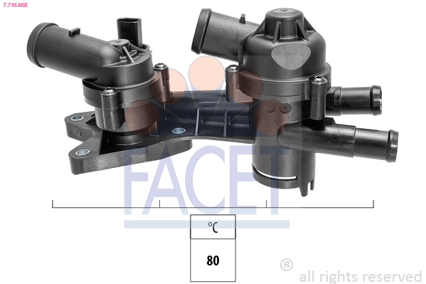 Thermostat, coolant