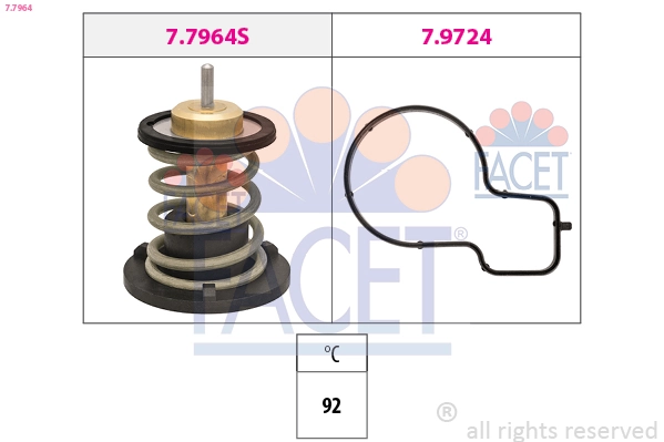 Thermostat, coolant
