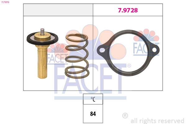 Thermostat, coolant