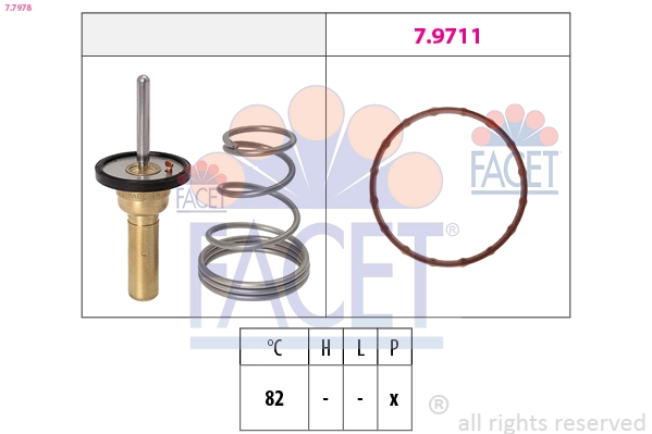 Thermostat, coolant
