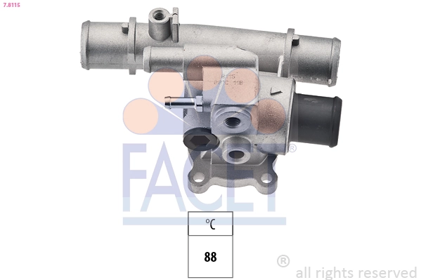 Thermostat, coolant