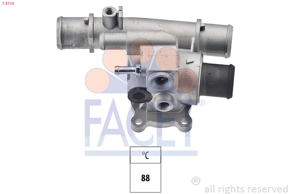 Thermostat, coolant