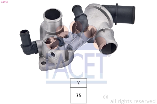 Thermostat, coolant