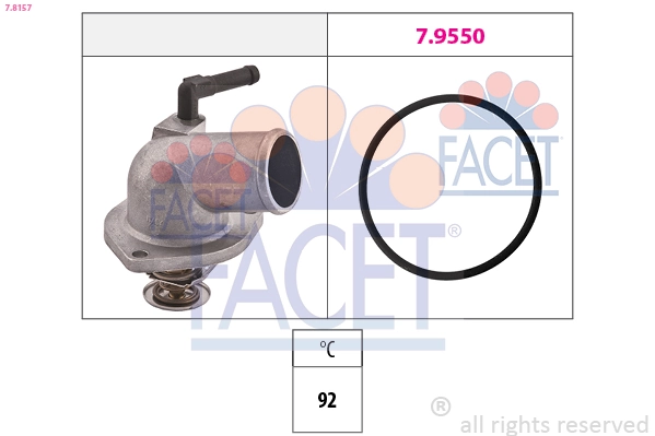 Thermostat, coolant