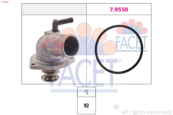 Thermostat, coolant