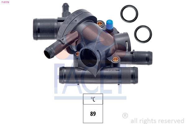 Thermostat, coolant