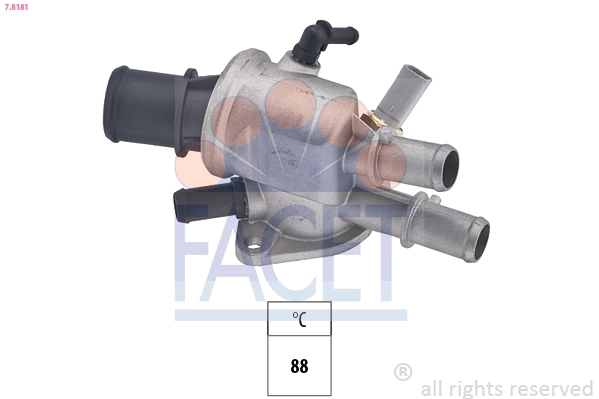 Thermostat, coolant