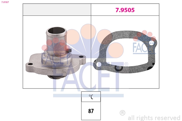 Thermostat, coolant