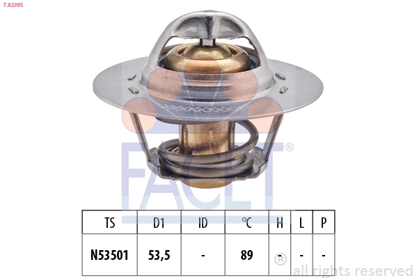 Thermostat, coolant