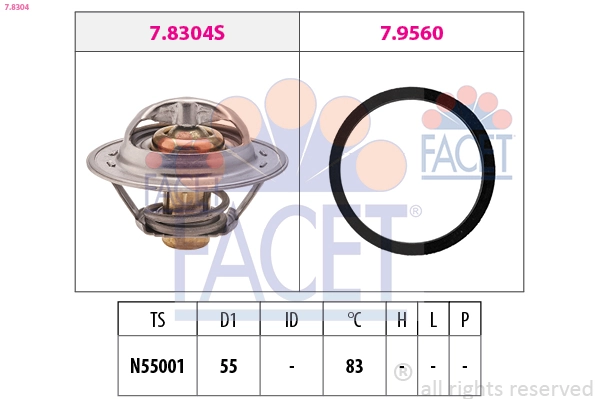 Thermostat, coolant