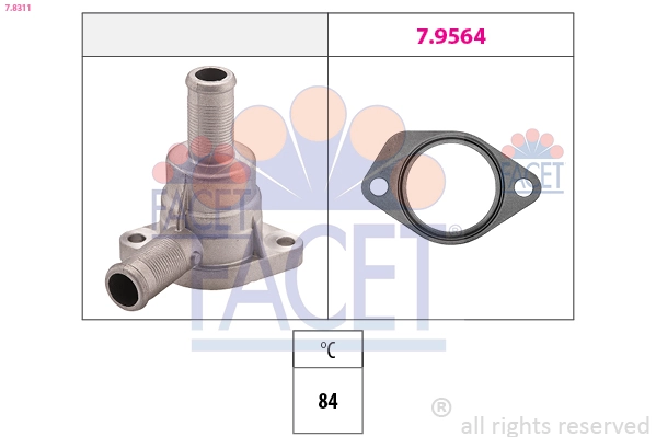 Thermostat, coolant