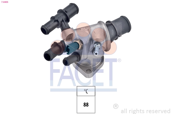 Thermostat, coolant