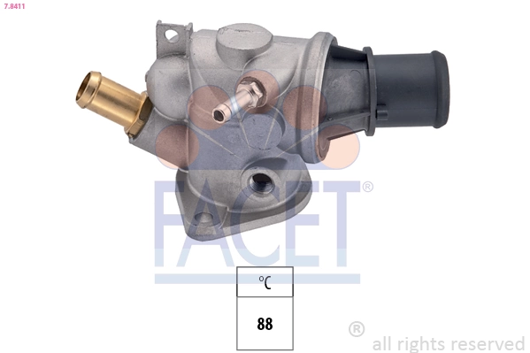 Thermostat, coolant