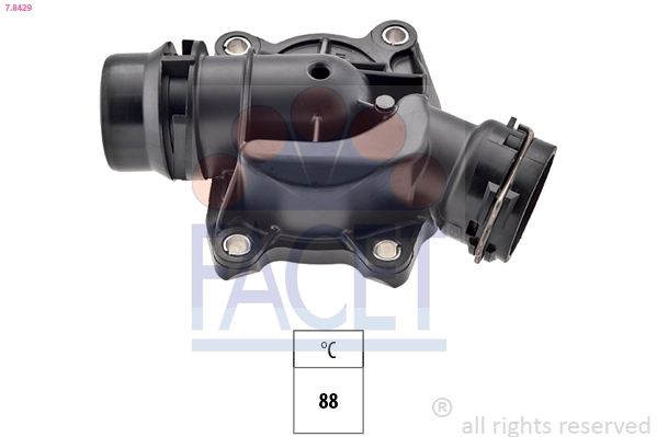 Thermostat, coolant