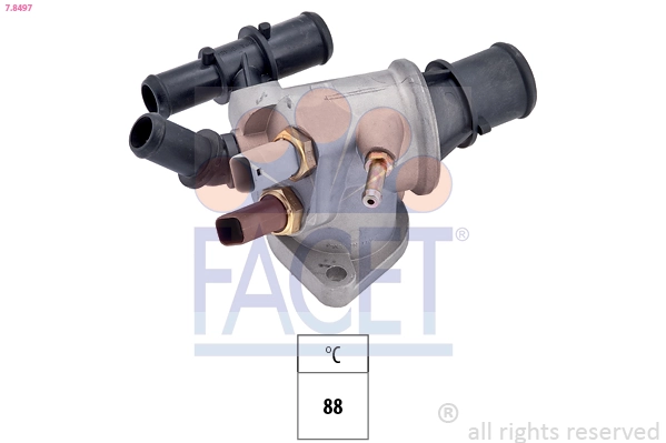 Thermostat, coolant