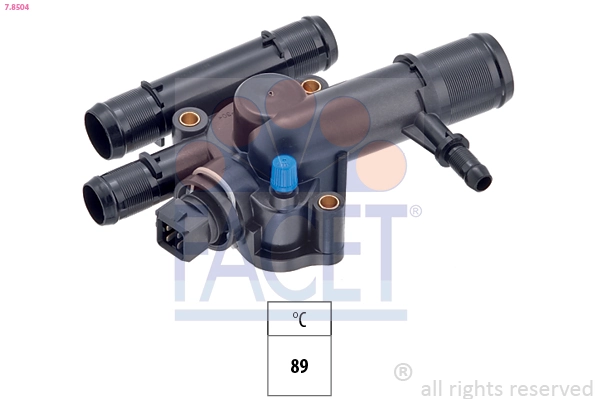 Thermostat, coolant