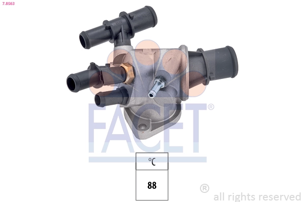 Thermostat, coolant