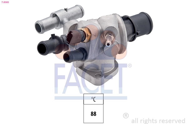 Thermostat, coolant