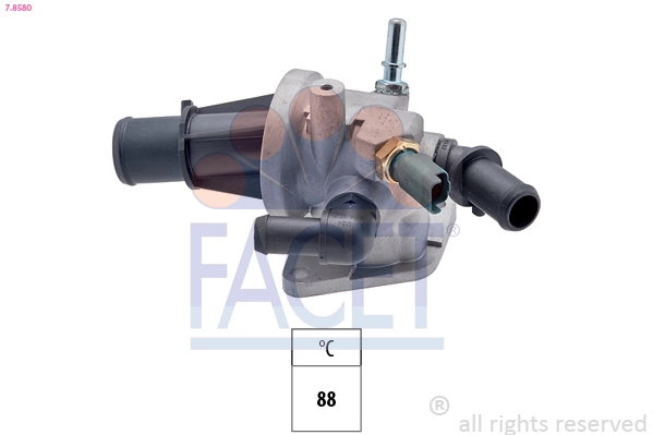 Thermostat, coolant