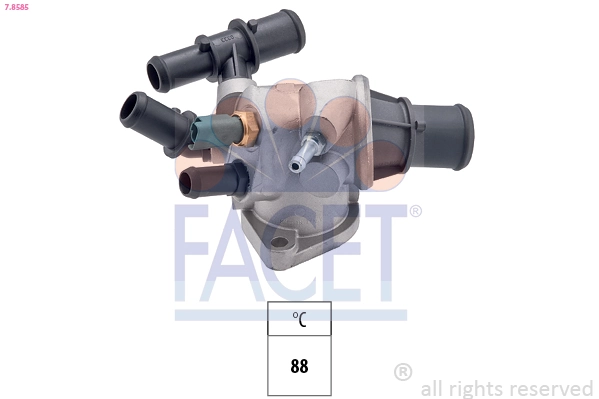 Thermostat, coolant