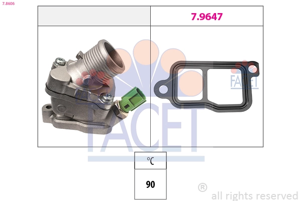 Thermostat, coolant