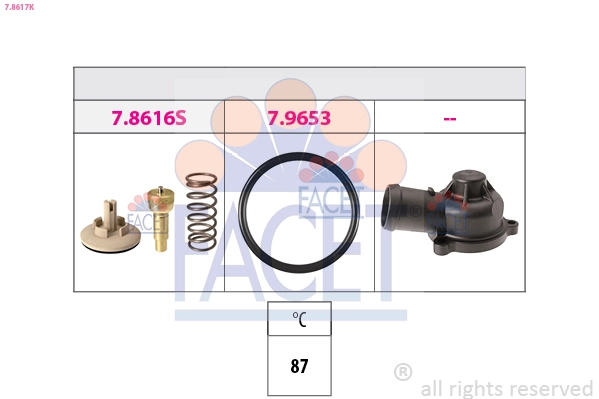 Thermostat, coolant