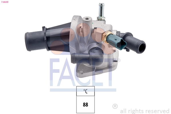 Thermostat, coolant